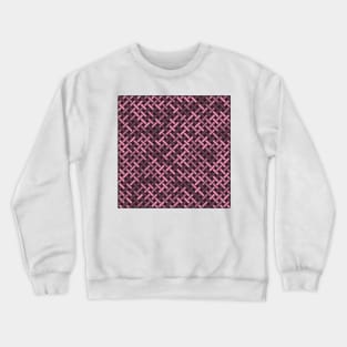 Weave Pattern (Rose Gold) Crewneck Sweatshirt